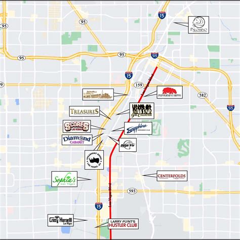 Strip Club Map